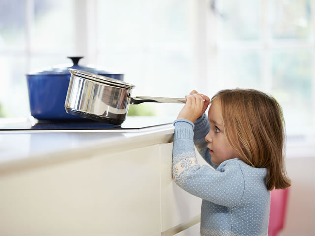 como hacer tu cocina mas segura para los ninos